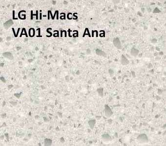 Акриловый камень LG Hi-Macs VA01 Santa Ana